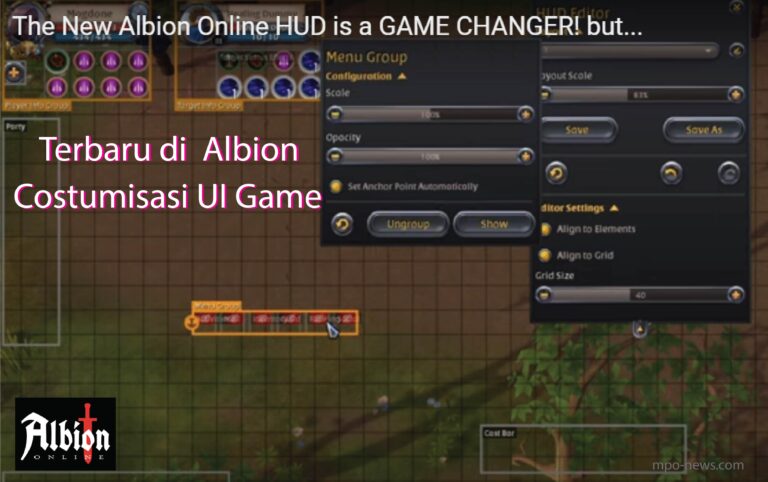 Kostumisasi UI Albion Online